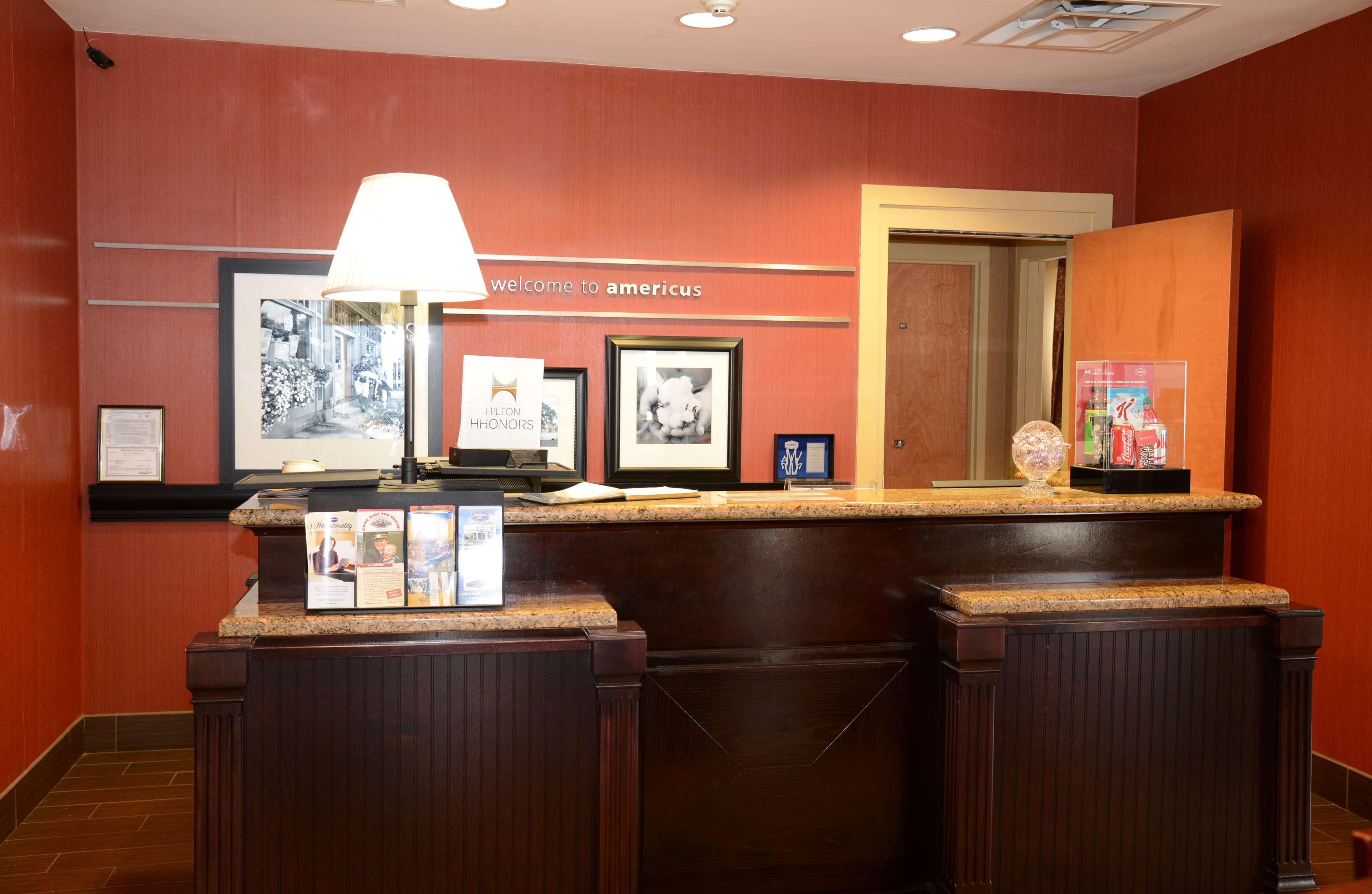 Hampton Inn Амерікус Екстер'єр фото